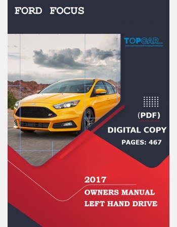 ford focus 2017 owners manual